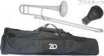 ZO ゼットオー TTB-09 テナートロンボーン シルバー アウトレット プラスチック 細管 Tenor trombone silver ミュート セット A　北海道 沖縄 離島不可