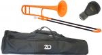 ZO ( ゼットオー ) TTB-11 テナートロンボーン オレンジ アウトレット プラスチック 細管 管楽器  tenor trombone orange ミュート セット C　北海道 沖縄 離島不可