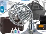 YAMAHA ( ヤマハ ) YHR-668ND フレンチホルン 洋白 デタッチャブル フルダブルホルン シルバー カラー Full double French horn ティルツ セット C　北海道 沖縄 離島不可