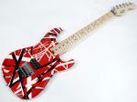 EVH イーブイエイチ Striped Series Red with Black Stripes #2109582