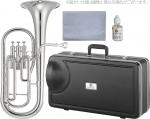 JUPITER  ジュピター JAH700S アルトホルン 銀メッキ  E♭ 3ピストン トップアクション シルバー メッキ 管楽器 Eb alto horn 　北海道 沖縄 離島不可