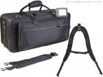 PROTEC プロテック IP301D トランペット ダブルケース ブラック 2本 セミハードケース バックパック リュック Trumpet double case BP-STRAP セット　北海道 沖縄 離島不可