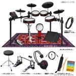 ALESIS ( アレシス ) 電子ドラム Crimson II Special Edition スターターセット (ツイン) MEINLマット + アンプ   初心者