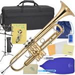 J Michael Jマイケル 3年保証 TR-200 トランペット ラッカー ゴールド B♭ Trumpet セットI　北海道 沖縄 離島不可 代引不可 同梱不可