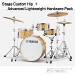 YAMAHA ( ヤマハ ) Stage Custom Hip DSBP0F4HNW  Natural Wood シェルセット +ハードウェア(HW3)