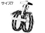 Silverstein シルバースタイン QS507A クアトロ シルバー リガチャー サイズ7 クラ アルトサックス clarinet Alto sax Ligature QUATTRO Silver size7　北海道 沖縄 離島不可