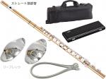 YAMAHA ヤマハ YFL-A421 アルトフルート ゴールドブラス 洋銀 リッププレート銀製 alto flute リーフレック シルバー カスタマイズ セット　北海道 沖縄 離島不可