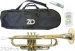 ZO ( ゼットオー ) トランペット TP-08 シャンパンゴールド アウトレット プラスチック 管楽器 B♭ trumpet Champagne Gold オイル セット A 　北海道 沖縄 離島 同梱不可