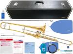 YAMAHA ヤマハ YSL-354V トロンボーン ピストン式 バルブトロンボーン 細管 本体 マーチング 日本製 管楽器 B♭ Valve Trombones セット D　北海道 沖縄 離島不可