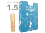 MARCA ( マーカ ) エクセル アルトサックス 1-1/2 リード 10枚 1半 1箱 alto saxophone reed EXCEL 1.5　北海道 沖縄 離島不可