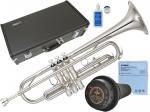 YAMAHA ( ヤマハ ) YTR-2330S トランペット 銀メッキ シルバー 管楽器 本体 B♭ Trumpet サイレント ミュート e-BRASS セット　北海道 沖縄 離島不可