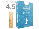 MARCA ( マーカ ) エクセル アルトサックス 4-1/2 リード 10枚 4半 1箱 alto saxophone reed EXCEL 4.5　北海道 沖縄 離島不可