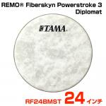 TAMA ( タマ ) REMO Fiberskyn Powerstroke 3 Diplomat RF24BMST バスドラム用フロントヘッド