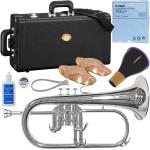 YAMAHA ( ヤマハ ) YFH-631GS フリューゲルホルン 銀メッキ 管楽器 シルバー プロフェッショナル Professional Flugelhorn セット D　北海道 沖縄 離島不可