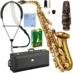 YAMAHA ヤマハ YAS-82Z アルトサックス カスタムZ 日本製 E♭ alto saxophone gold Custam Z 管楽器 ジャズ MJS-D5M-MB セット E　北海道 沖縄 離島不可