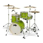 PDP by DW ( ピーディーピー ) ラスト1台 PDNY1604EL Electric Green Sparkle 小口径ドラムセット 【 pdp by dw ミニサイズ ニューヨーカー 】