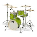 PDP by DW ( ピーディーピー ) PDNY1604EL Electric Green Sparkle 小口径ドラムセット pdp by dw ミニサイズ ニューヨーカー