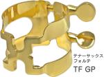 HARRISON ハリソン リガチャー テナーサックス TF 金メッキ ラバー TFGP  FORTE tenor saxophone Ligature GP gold plate　北海道 沖縄 離島不可
