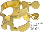 HARRISON ( ハリソン ) リガチャー テナーサックス TF 金メッキ ラバー TFGP  FORTE tenor saxophone Ligature GP gold plate　北海道 沖縄 離島不可