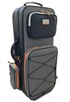 bam ( バム ) PEAK3021SN アルトサックス セミハード ケース ブラック グレー ピーク リュック PEAK PERFORMANCE ALTO SAX CASE　北海道 沖縄 離島不可