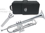 J Michael ( Jマイケル ) TR-430S トランペット アウトレット 銀メッキ レッドブラス マウスパイプ 管楽器 B♭ Trumpet セット J　北海道 沖縄 離島不可