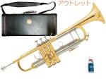 Vincent Bach ヴィンセント バック 180ML37GB アウトレット Bb トランペット ゴールドブラスベル ゴールド ラッカー 管楽器 B♭ Trumpet 180 Series Gold　北海道 沖縄 離島不可