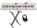 CASIO カシオ 光ナビ キーボード 61鍵盤 LK-520 練習セット 1【ローン分割手数料0%(12回迄)】