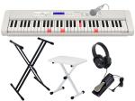 CASIO カシオ 光ナビ キーボード 61鍵盤 LK-520 練習セット 3 【ローン分割手数料0%(12回迄)】
