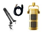 SONTRONICS ソントロニクス PODCAST PRO GD(GOLD) ブームアーム+ケーブルセット!☆即納可能!◆お買い得なオリジナルセットが登場!