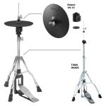 Roland ローランド VH-10 + TAMA HH205【ハイハットをスタンドタイプに変更】