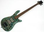 Warwick ワーウィック Customshop Streamer $$ 4st / Bleached Turquoise Blue Transparent Satin 