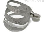 Playnick プレイニック アウトレット アルトサックス リガチャー Vincero 無垢 チタン製 1本ネジ 逆締め ラバー 用 alto saxophone Ligature Titanium 　北海道 沖縄 離島不可