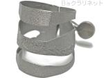 Playnick プレイニック アウトレット B♭ クラリネット リガチャー Vincero 無垢 チタン製 1本ネジ 逆締め clarinet Ligature Ligature Titanium 　北海道 沖縄 離島不可