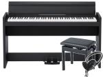 KORG コルグ LP-380U BK 高低自在椅子セット