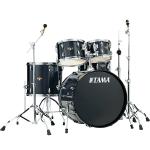 TAMA ( タマ ) Imperialstar Drum Kits IP52H6 #HBK ヘアラインブラック   ( 22"バスドラム シンバル無し HW シェル セット )