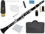 ZEFF ( ゼフ ) ZCL-65 木製 クラリネット 管体 エボニー バレル 2本 管楽器 B♭ clarinet ヤマハマウスピース セット H　北海道 沖縄 離島不可