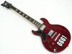 SCHECTER ( シェクター ) Zacky Vengeance Custom Reissue LH [AD-A7X-VG-CTM-LH] / See Thru Cherry with 6661 Graphic 【OUTLET】