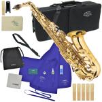 J Michael Jマイケル AL-500 アルトサックス ラッカー 管楽器 alto saxophone gold ゴールド セット C　北海道 沖縄 離島 代引き 同梱 不可