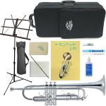 J Michael Jマイケル 3年保証サポート TR-430S トランペット 銀メッキ レッドブラスマウスパイプ 管楽器 B♭ Trumpet セットM　北海道 沖縄 離島不可 代引き不可 同梱不可