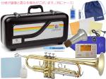 JUPITER  ( ジュピター ) JTR500 トランペット ラッカー ゴールド 管楽器 B♭ JTR-500 Trumpet イエローブラス セット I　北海道 沖縄 離島不可