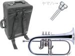 J Michael Jマイケル FG-550S フリューゲルホルン 銀メッキ 管楽器 シルバー flugel horn ヤマハマウスピース セット F　北海道 沖縄 離島不可