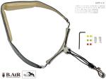 B.AIR ビーエアー バードストラップ カスタマイズ カラー 銀メッキ シルバー サックス Mサイズ ワイド ネックストラップ BIRD STRAP wide saxophone　北海道 沖縄 離島不可