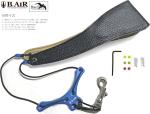 B.AIR ビーエアー バードストラップ カスタマイズ カラー ブルー サックス用 Mサイズ スタンダード ネックストラップ BIRD STRAP standard saxophone　北海道 沖縄 離島不可
