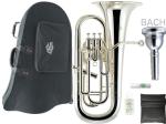 J Michael Jマイケル EU-1700S ユーフォニアム 新品 銀メッキ 4ピストン B♭ euphonium BACH マウスピース セット F　北海道 沖縄 離島 不可