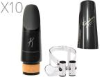 D'Addario Woodwinds ダダリオ ウッドウィンズ X10 MCR-X10 レゼルヴ B♭ クラリネットマウスピース RICO RESERVE LRICRECLMPX10 Vandorenリガチャー セット　北海道 沖縄 離島不可