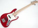 Sadowsky ME21 VJ5 Maple / Solid Candy Apple Red Metallic High Polish 