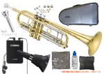 XO ( エックスオー ) 1602L トランペット ラッカー ゴールド イエローブラス 管楽器 B♭ Trumpet gold セット A　北海道 沖縄 離島不可