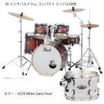 Pearl ( パール ) DECADE MAPLE ディケイドメイプル ドラムセット DMP805/C-D #229 White Satin Pearl