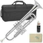 J Michael Jマイケル 3年保証 TR-300S トランペット B♭ 銀メッキ 新品アウトレット シルバー セットO　以下対応不可 北海道 沖縄 離島 代引き 同梱