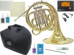 J Michael Jマイケル FH-750 ホルン Fシングル 3ロータリー フレンチホルン ワンピース 本体 一体式 管楽器 french horn セット B　北海道 沖縄 離島不可